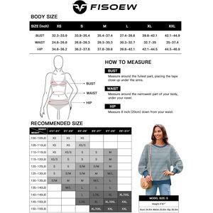 Sweat-shirt surdimensionné personnalisé pour femme, à manches longues, col rond, coupe tunique fendue, décontracté, en tricot gaufré, pull molletonné anti-plis - Product Image 6