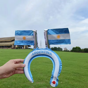 Decoraciones de Fiesta Personalizadas al por Mayor, Diademas <span class=keywords><strong>con</strong></span> <span class=keywords><strong>Globos</strong></span> de Bandera Nacional, <span class=keywords><strong>Globos</strong></span> Inflables <span class=keywords><strong>con</strong></span> Temática de Países, <span class=keywords><strong>Globos</strong></span> de Aluminio - Product Image 1