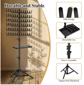 Estante de Pelo trenzado retráctil transfronterizo D, extensión de cabello Remy de grado, herramienta de pie para peluca y peinado de trenza sucia - Product Image 2