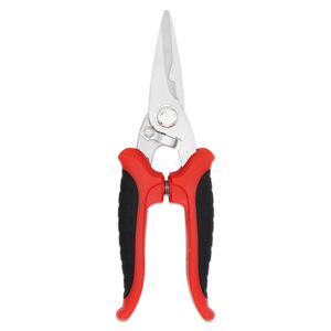 Lu Ban's Work Bypass Pruning Shears Stainless Steel Red Handle Garden Tool For Branches Cutting - Product Image 4