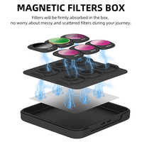 Filtre d'objectif Osmo Pocket 3 Mix de 3 pièces pour accessoires de caméra d'action POCKET 3