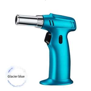 Venta al por mayor de alta calidad de cocina artesanal <span class=keywords><strong>Mini</strong></span> <span class=keywords><strong>soplete</strong></span> encendedor para con antorcha recargable Camping estilo americano a prueba de viento - Product Image 4
