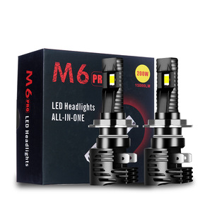 2022 Mini taille M3 phare LED X3 H8 H9 H11 Kit de phare antibrouillard tout-en-un H4 H13 <span class=keywords><strong>M6</strong></span> Pro phare LED pour voitures modèle Accord - Product Image 2