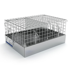 Jaula transportadora <span class=keywords><strong>de</strong></span> mascotas rectangular moderna plegable jaula <span class=keywords><strong>de</strong></span> transporte <span class=keywords><strong>de</strong></span> animales pequeños portador <span class=keywords><strong>de</strong></span> criaturas para viajes - Product Image 4