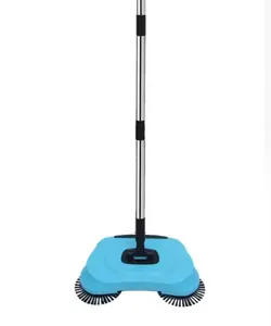 Huishoudelijke Luie 3 In 1 Handmatige Vloer Schone Machine Hand Push Sweeper Automatische Vloer Magische Bezem