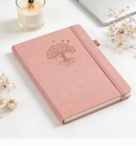 Pu Leather Cover Customized logo 2026 Planner Printed Business Notebook - Product Image 2