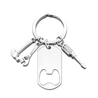 Porte-clés personnalisé en acier inoxydable poli avec logo, forme ronde, cœur, os, plaque d'identification pour chien, porte-clés vierges en métal pour sublimation