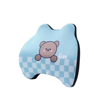 Almohada de espuma viscoelástica con diseño de oso para reposacabezas de coche Yiju, juego de cojines para asiento, para uso en el interior del coche en las cuatro estaciones. - Product Image 5