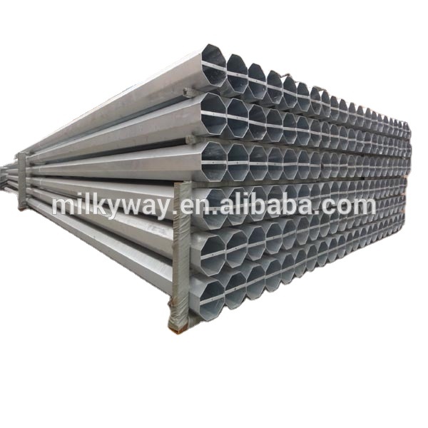 Street Lighting High Mast Column Round Steel Column Garden Columns