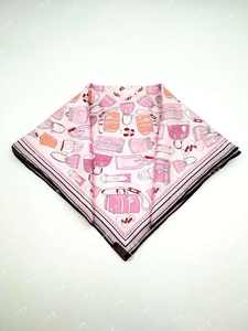 Bufandas de seda 100% con logotipo personalizado, venta al por mayor - Product Image 2