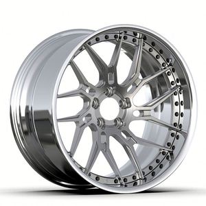 Rines KLS de Cinco Radios, 2 Piezas, Forjados, 5X112, 17, 18, 19, 21 Pulgadas para Ferrari F12 TDF, 458 Speciale, para Corvette Z06, C7, C6, ZR1 - Product Image 1