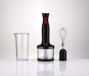 Potente licuadora de inmersión de mano de <span class=keywords><strong>500W</strong></span> con accesorios 3 en 1, ideal para mezclar, picar, batir y hacer puré - Product Image 1