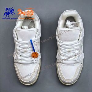 Zapatos Casuales de Cuero de Alta Calidad para Hombre, Zapatos Deportivos Modernos para Correr y Caminar con Forro de Malla Suave, Estilo Lvs Skateboarding - Product Image 4