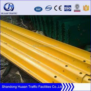 Crash testato in acciaio metallo barriera di sicurezza autostrada Guardrail per la protezione delle strade autostradali e la sicurezza stradale urbana - Product Image 3