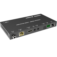Extenseur 18 Gbit/s avec IR bidirectionnel jusqu'à 100 m pour système Home Cinéma, mini-système compatible lecteur Blu-ray 7.1 canaux