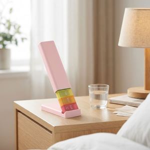 Pastillero Portátil de PP para 7 Días, Organizador Semanal de Medicamentos, Estuche para Vitaminas de Viaje, con Logotipo Personalizado - Product Image 4