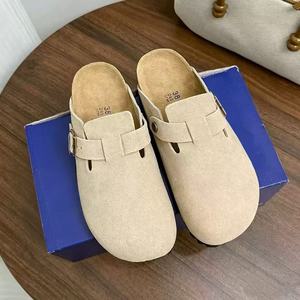 Sandales à <span class=keywords><strong>plateforme</strong></span> Muggles en cuir de veau givré taille femme Birkenstocks pour sandales de plage - Product Image 6