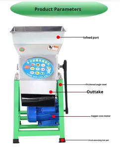 เครื่องบดแป้งอัตโนมัติขนาดเล็กสำหรับใช้ในครัวเรือน สำหรับมันเทศ มันฝรั่ง <span class=keywords><strong>ราก</strong></span><span class=keywords><strong>บัว</strong></span> <span class=keywords><strong>ราก</strong></span>คุดซู <span class=keywords><strong>ราก</strong></span>มันเทศ - Product Image 6