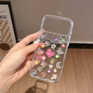 Bellissima <span class=keywords><strong>Cover</strong></span> a farfalla colorata per <span class=keywords><strong>iphone</strong></span> <span class=keywords><strong>11</strong></span> <span class=keywords><strong>Pro</strong></span> 12 13 14 15 16 Love Heart spilla Design Soft TPU <span class=keywords><strong>Cover</strong></span> posteriore - Product Image 6