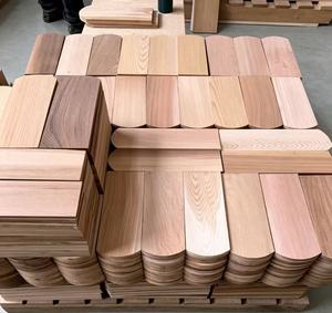 <span class=keywords><strong>Tegole</strong></span> in Legno di Cedro Rosso Canadese Essiccate in Forno, Resistenti alle Intemperie, per Pareti Esterne e Tetti - Product Image 5