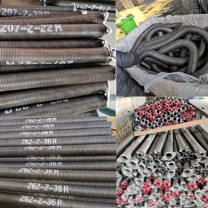 Bán buôn giá rẻ dầu đen Tempered mở rộng trên không cắt mạ kẽm cửa nhà để xe mùa xuân Xoắn mùa xuân - Product Image 3