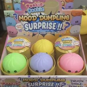 Caja Sorpresa de Juguetes Antiestrés de Burbujas de Colores, Simulación de Dumplings, para Relajar, Aliviar la Ansiedad, Regalo para Fiestas - Product Image 6