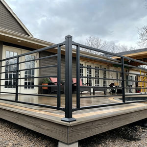 Système de garde-corps en aluminium pour terrasse de piscine de villa |   Kit de bricolage sans soudure |   Fournisseur de tailles personnalisées OEM - Product Image 1