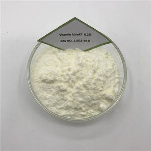 Fornitura di Fabbrica a Prezzo all'Ingrosso, Vitamina K2 <span class=keywords><strong>Menaquinone</strong></span> <span class=keywords><strong>MK</strong></span>-<span class=keywords><strong>7</strong></span> 1% in Polvere ad Alta Purezza, Integratori Nutrizionali, Additivi Alimentari per la Crescita delle Ossa - Product Image 1