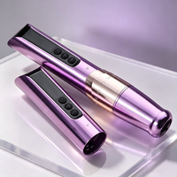 Pluma Eléctrica Inalámbrica Charme Princesse PMU 2.0, Trazo de 3.5mm, Batería Dual de 800mAh, Acero Inoxidable, USB-C, 10 Cartuchos para Cejas y Labios