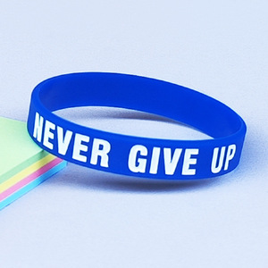 Bracciale in silicone braccialetto personalizzato sport promozionali braccialetti in gomma elastica per eventi braccialetto in silicone