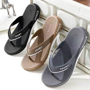 Sandalias de verano planas transpirables de PVC para <span class=keywords><strong>hombre</strong></span>, <span class=keywords><strong>chanclas</strong></span> de playa de tendencia de moda Original, <span class=keywords><strong>chanclas</strong></span> cómodas para la playa - Product Image 1