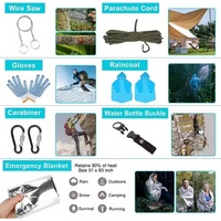 Aventure en plein air randonnée nouvelle version grand Camping sac à dos professionnel 80L tactique trousse de premiers soins équipement de survie