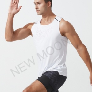 Chaleco Reflectante Personalizado para Maratón, de Secado Rápido, Transpirable, de Poliéster Ligero, Ropa Deportiva - Product Image 4