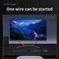 Ordinateur tout-en-un Sharerdp 4K avec écran LCD de 23,8 pouces sans processeur H510, processeur Core I3 I5 I7 de 10e et 11e génération, PC professionnel monobloc
