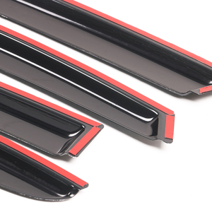 Protector de lluvia para viseras de ventana de estilo delgado para Subaru Impreza 2012-2016 y WRX STI Subaru Impreza 4Dr 2015-2021 - Product Image 4