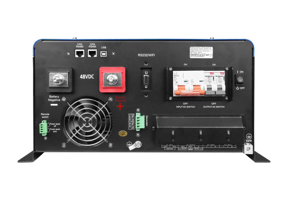 Hybrid Solar Inverter 24V 48V 6KW 8KW 12000W Pure Sine Wave Low ...