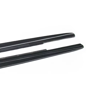 Faldones Laterales de Parachoques Estilo MP de Carbono para BMW G30 G31 520i 520d 530i <span class=keywords><strong>530d</strong></span> 540i 550i F90 M5 2017-2023, 51192412409 51192412410 - Product Image 6