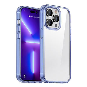 Chống sốc <span class=keywords><strong>TPU</strong></span> PC trường hợp điện thoại cho Iphone 15 14 13 12 11 Pro Max XS Max x XR 7 8 cộng với trong suốt mềm <span class=keywords><strong>TPU</strong></span> <span class=keywords><strong>bumper</strong></span> Cover quay lại - Product Image 1