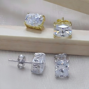 Wholesale High Quality D Color VVS Loose <strong>Moissanite</strong> Elongated Cushion Cut Pass <strong>Diamond</strong> <strong>Tester</strong> With GRA Certificate - Product Image 3