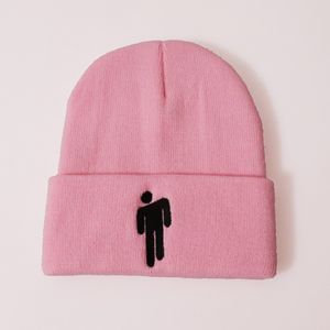 <span class=keywords><strong>2021</strong></span> nueva moda Billie Eilish sombrero bordado otoño y invierno Unisex esposado acrílico Beanie - Product Image 4