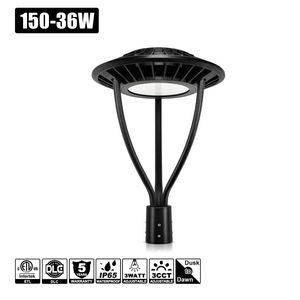 <b>Outdoor</b> Parking Area Yard LED Post Top <b>Light</b> 3Watt 3CCT Us Stock IP65 Aluminum Steel Pole 36W - 150W LED Garden <b>Light</b> - Product Image 1