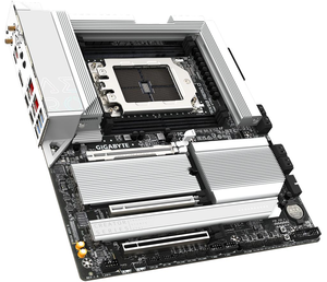 เมนบอร์ด TRX50 AERO D AI Era HEDT สำหรับการสร้างสรรค์เนื้อหา AMD Ryzen Threadripper 7000 ซีรีส์ DDR5 SATA 6Gb/s - Product Image 2