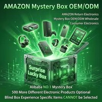Kotak Misteri Digital 12 Item, Kotak Misteri Keberuntungan Acak Berkualitas Tinggi, Produk 3C Acak untuk Hadiah Keluarga dan Teman, Dijual