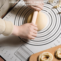 Tapis de cuisson en silicone surdimensionné 80/70/60 cm, tapis à pâtisserie pour rouler et pétrir, cuisine, crêpes, pâte à pizza, antiadhésif, tapis à pâtisserie