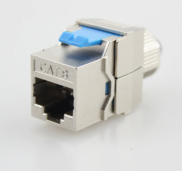 Cat8 Class 8: No Need to Hit, No Pressure, No Tools, Computer Network Module, Shielded RJ45 Network Cable Information Module
