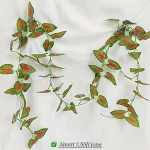 Plantes évitant les obstacles, enclos pour reptiles de la forêt tropicale, exposition dans le désert, plantes vertes, fleurs artificielles, vignes - Product Image 2