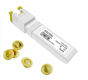 סיטונאי 1 זוג 10G SFP + נחושת BIDI 20KM 1270nm/1330nm LC מחבר 10G SFP מודול משדר חד סיב בודד