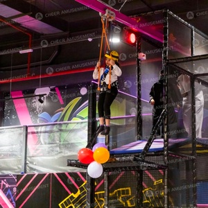 Centre de sports d'aventure pour enfants en intérieur, parc de trampolines, zones de saut en intérieur par Cheer Amusement - Product Image 6