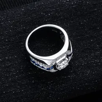 Bague de luxe MuShan en argent sterling 925 avec moissanite, magnifique bague pour amoureux, plaquée or véritable 18 carats, brevet MST, bagues GRA