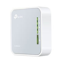 Routeur sans fil de voyage/mini routeur haut débit TP-Link TL-WR802N/TL-WR902AC avec protocoles 802.11n/ac (version anglaise)